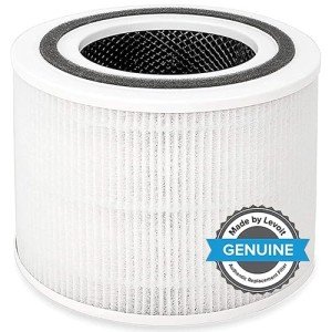 LEVOIT Core P350-P Air Purifier Replacement Filter, Supports HEPA Sleep Mode, 3-In-1 Filter for Pet Allergies, New Fine Non-Woven Fabric Pre, Odor Eliminator with ARC Formula, Core P350-RF, 1 Pack