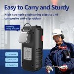 Gas Detector with Pump, 4 Gas Monitor Multi Gas Detector CO EX O2 H2S Monitor, 3000mAh Rechargeable 4 Gas Monitor with Calibration Kit, Portable LCD Display with Clip Sewer Gas Detector 4 Gas Meter