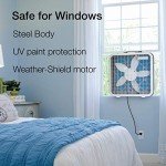 Lasko Air Flex 20" 2-in-1 Box Fan and Air Purifier in One with MERV10 Air Purifying Filter for Cleaner and Cooling Breeze, 3 Speeds, Steel Body, FF305