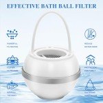 Bath Ball Filter - Bathtub Filter- Removes Hundreds of Contaminants, BPA Free, Purify Your Bathwater for Healthier Skin and Hair