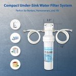 APEC Ultra High Capacity Under Sink Water Filtration System - Premium Quality US Made Filter (CS-2500)