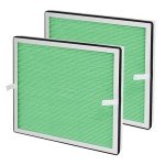 CHAMONNY Europa Toxin Remover Filter Replacement, Compatible with Afloia Europa Air Purifier, 3-in-1 H13 True HEPA Filter and Toxin Remover Filter, 2 Pack (Europa Green)
