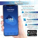 Sprite Industries SL2-CM Slim-Line 2 Universal Shower Filter, 1.5 pounds, Chrome