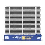 AprilAire 210 Replacement Filter for AprilAire Whole House Air Purifiers - MERV 11, Clean Air & Dust, 20x25x4 Air Filter (Pack of 4)