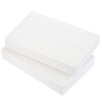 HPA100 True HEPA Filter Replacement HRF-ARVP100 for Honeywell HPA100 Series Air Purifier, HPA094, HPA104, HPA105 HPA3100, HPA5100 Series, 2 HEPA R and 8 Precut Carbon Pre-Filters A