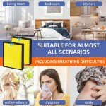 Vital 100S Pet Allergy Replacement Filter for LEVOIT Vital 100S/100S-P Air Purifier,3-in-1 H13 True HEPA High-Efficiency Activated Carbon Filter, Vital 100S-RF-PA (LRF-V102-YUS), 2 Pack, Yellow