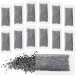 Lounsweer 12 Packs Replacement Activated Charcoal Distiller Filters Coconut Husk Activated Carbon Filter Sachets Compatible with Countertop Water Distiller Models