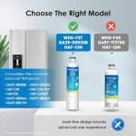 Waterdrop DA29-00020B NSF 53&42 Certified Refrigerator Water Filter, Replacement for Samsung HAF-CIN/EXP, DA29-00020A/B, DA29-00020B-1, RF263BEAESR, RF28HMEDBSR, 3 Filters (Package May Vary)