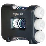 Whirlpool WHAROS5 Reverse Osmosis (RO) Water Filtration System With Chrome Faucet | Extra Long Life | Easy To Replace UltraEase Filter Cartridges, 14" deep x 13" wide x 15 inches tall, Blue