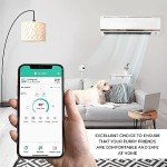 Sensibo Air PRO - Air Conditioner Smart Controller & Air Quality Sensor. Smart Thermostat for Mini Split, Window, Portable AC. Temp & Humidity Sensors. Google, Alexa, Siri & Apple HomeKit Compatible