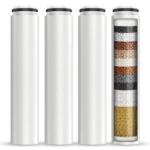 Cobbe 4 Pack Handheld Shower Filter Replacement Beads