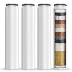 Cobbe 4 Pack Handheld Shower Filter Replacement Beads