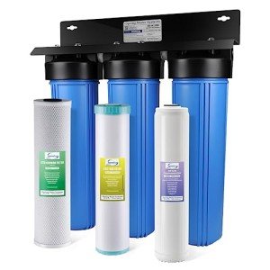 iSpring 3-Stage Whole House Water Filtration System