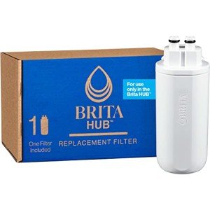Brita Hub Replacement Water Filter, BPA-Free, White