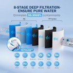 Frizzlife MR600 Tankless Reverse Osmosis Water Filter