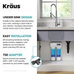 KRAUS Purita Under-Sink Carbon Water Filter System