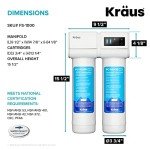 KRAUS Purita Under-Sink Carbon Water Filter System