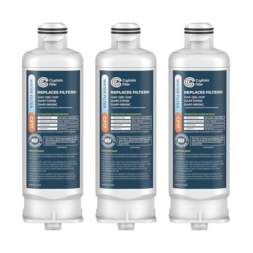 Crystala Filters 3-Pack for Samsung Water Filters