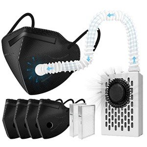Wearable HEPA Air Purifier Mask for Protection