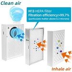 Wearable HEPA Air Purifier Mask for Protection