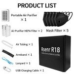 Wearable HEPA Air Purifier Mask for Protection