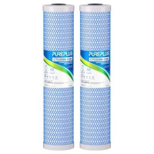 PUREPLUS 5 Micron Whole House Water Filter 2-Pack