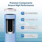 PUREPLUS 5 Micron Whole House Water Filter 2-Pack