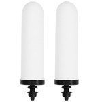 Ceramic Activated Carbon Replacement Filters - 2 Pack