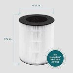 Homedics 3-in-1 HEPA Air Purifier Filter