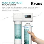 KRAUS Replacement Filter Cartridges for Purita System