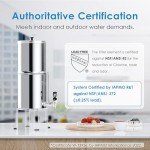 Waterdrop NSF Certified 2.25G Stainless Steel Filter System