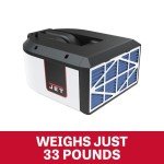 JET Air Filtration System, 1-Micron Filter, 1000 CFM, 120V 1Ph (Model AFS-1000C)