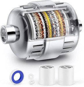 20-Stage High Output Shower Filter with Cartridges