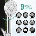 High-Pressure Handheld Shower Head with Filters