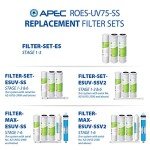 APEC ROES-UV75-SS 75 GPD Reverse Osmosis Filter System