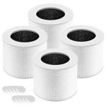 Romon 4-Pack H13 True HEPA Filter for LEVOIT