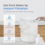 FreshTaste Rechargeable Electric Water Filter Pitcher