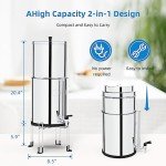 Virego 2.25 Gallon Gravity Water Filter System
