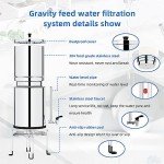 Virego 2.25 Gallon Gravity Water Filter System