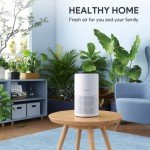 Compact H13 True HEPA Air Purifier with Night Light