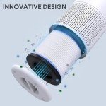 Compact H13 True HEPA Air Purifier with Night Light