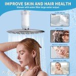 Showerhead Filter for Hard Water - Removes Chlorine