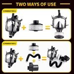 Portable Powered Respirator with 40mm Filters