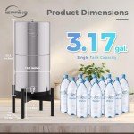 iSpring DGF2-B Portable Stainless Steel Water Filter