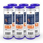 Aquaboon Whole House 5-Micron Sediment Filter, 6-Pack