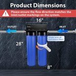 iSpring WGB22BM Whole House Water Filter System