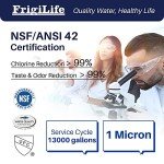 FrigiLife 1 Micron Whole House Carbon Filter 3-Pack