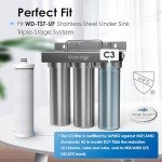 Waterdrop C3 Under Sink Carbon Water Filter