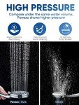 Pavezo High Pressure Handheld Shower Head & Filter