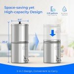 Waterdrop Alkaline Gravity Water Filter System 2.25G